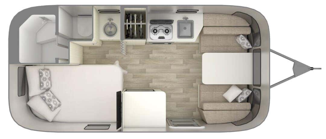 Bambi 19CB Floor Plan