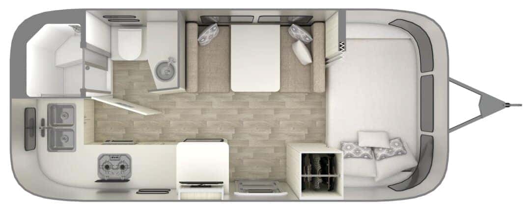 Bambi 20FB Floor Plan