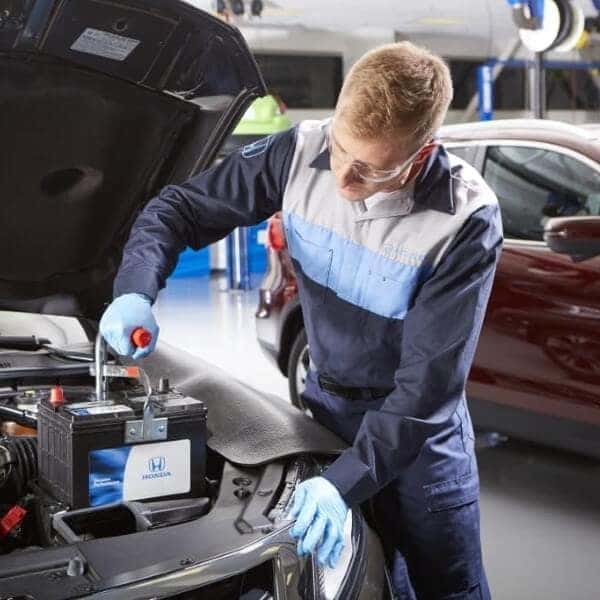 Honda Battery Being Tested
