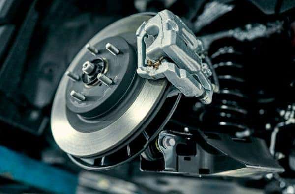 Brake pads - Disc brake of the vehicle for repair