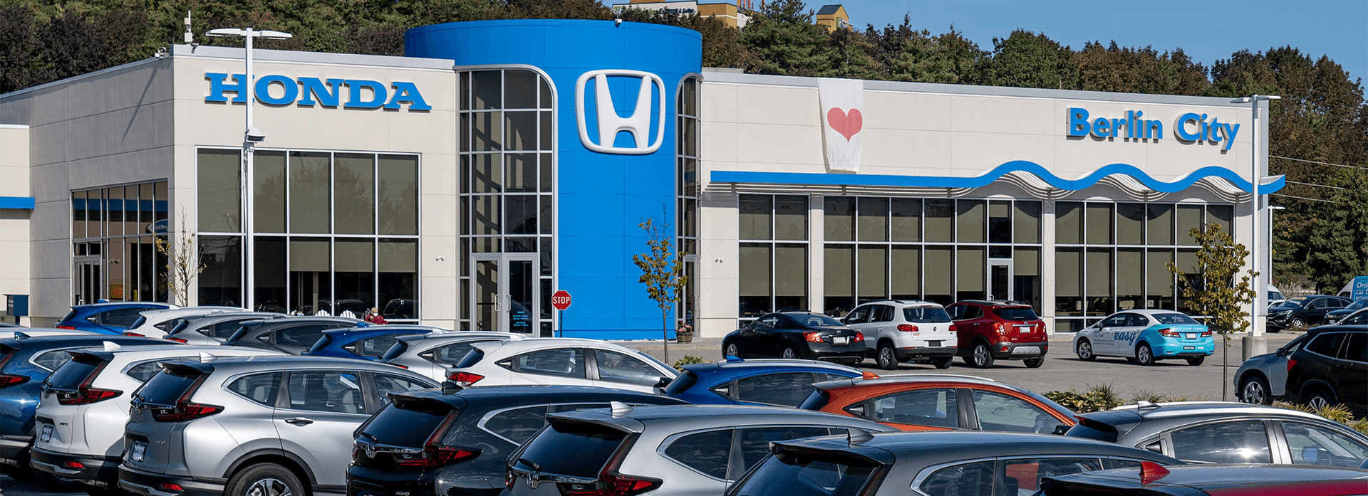 exterior view of dealership entrance