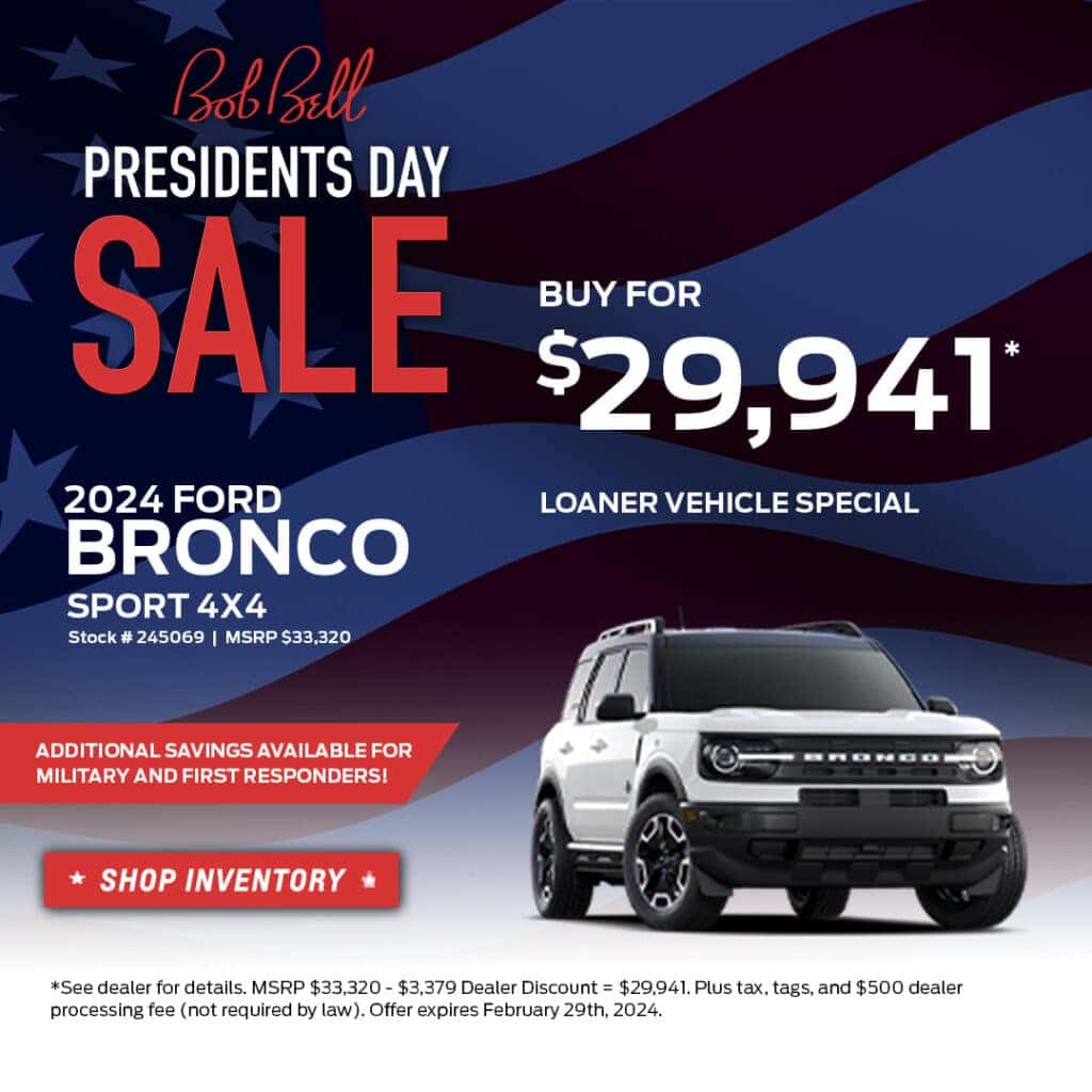 New Ford Specials Bob Bell Auto Group