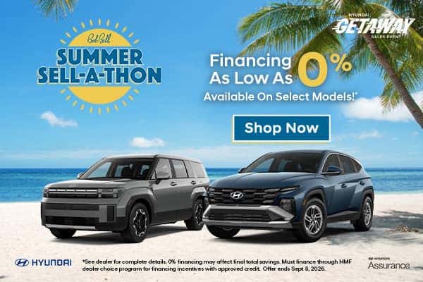 0% APR on Select Hyundai Models
