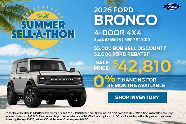 2026 Ford Bronco