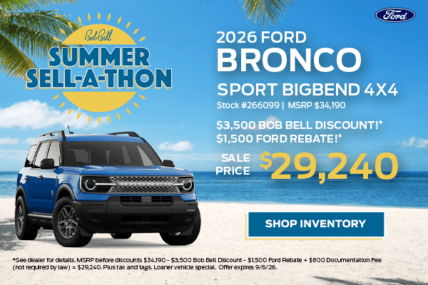 2026 Ford Bronco Sport