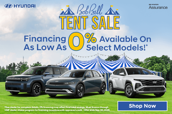 0% APR on Select Hyundai Models*