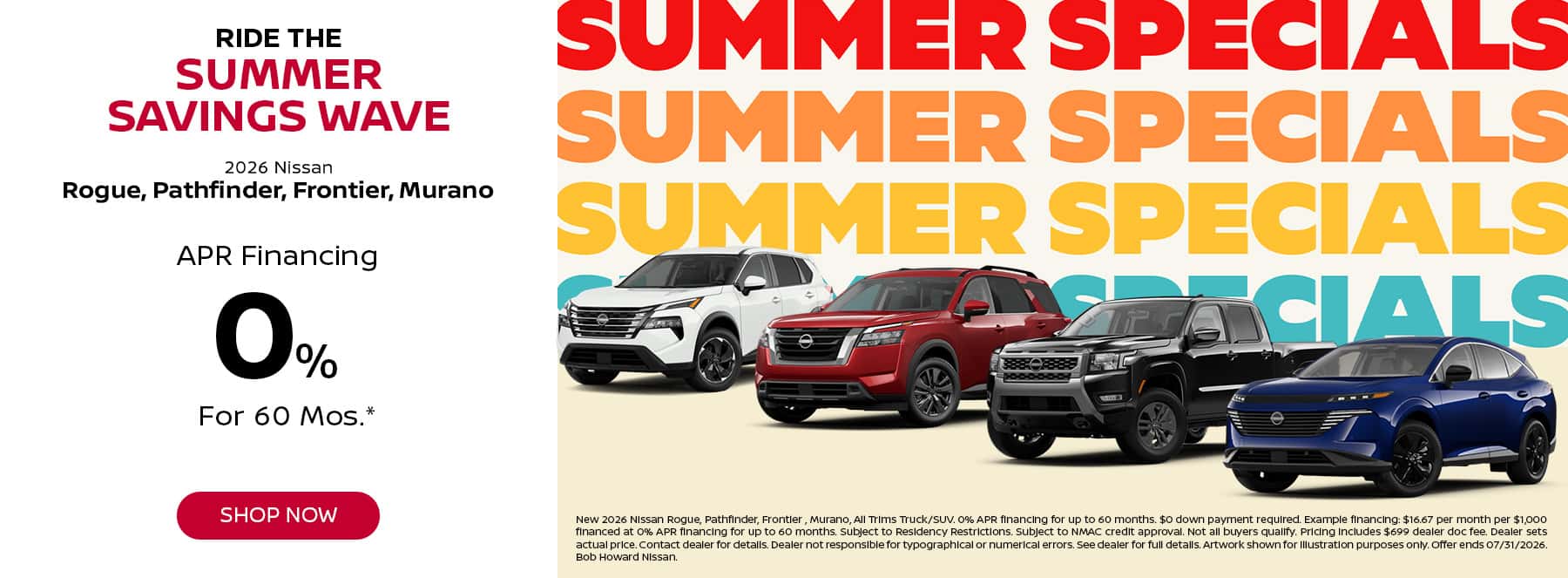 Rogue, Pathfinder, Frontier, Murano