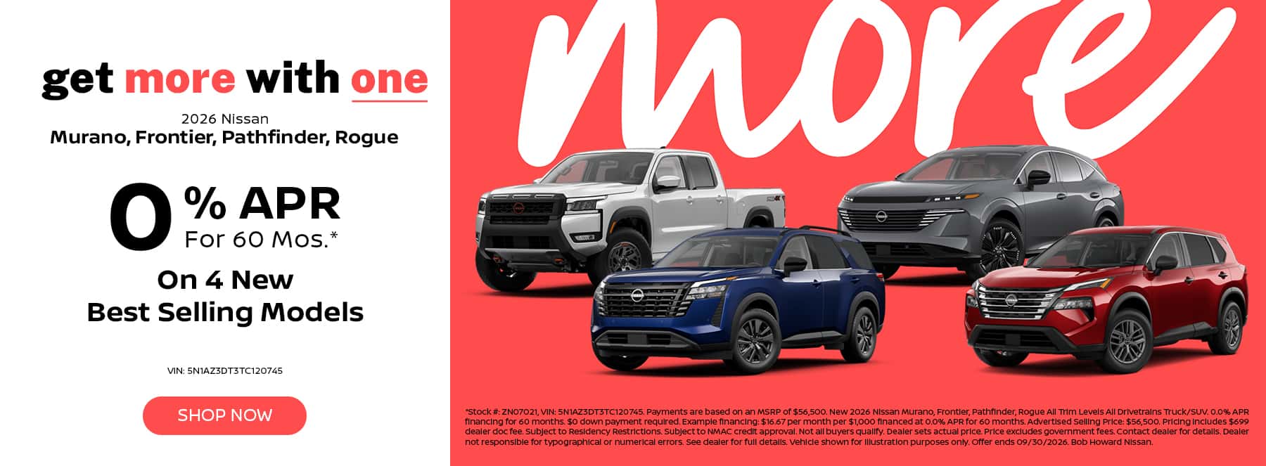 Murano, Frontier, Pathfinder, Rogue Trim Levels