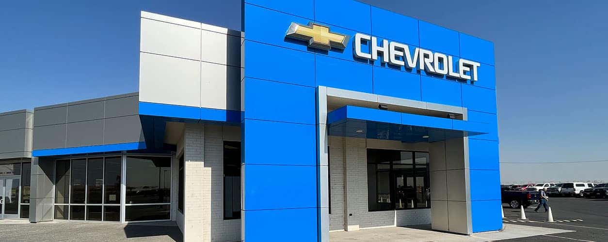 Front entrance of Bud Clary Moses Lake Chevrolet