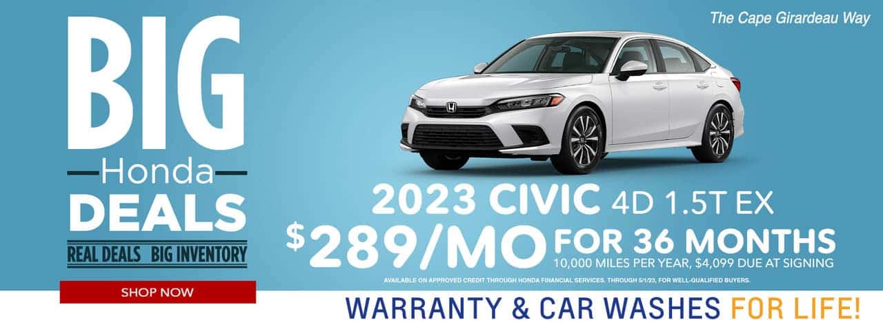 Big Honda Deals-2023 Civic