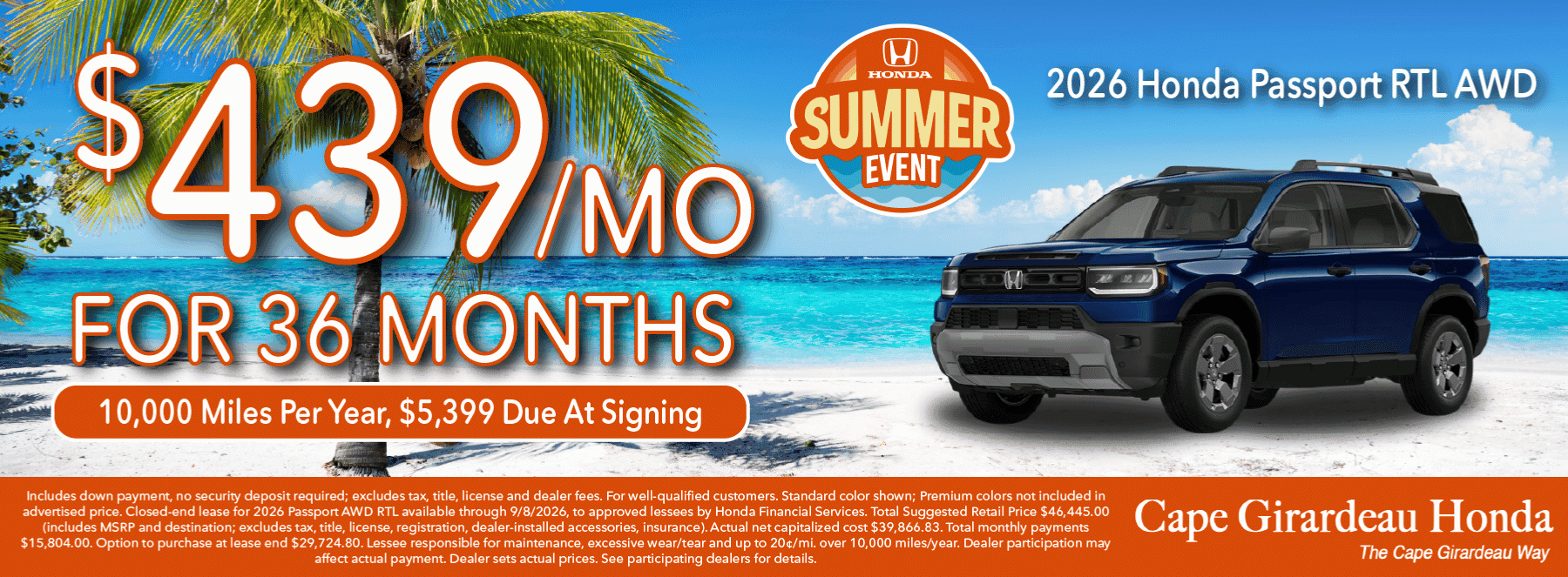 Honda Summer Event