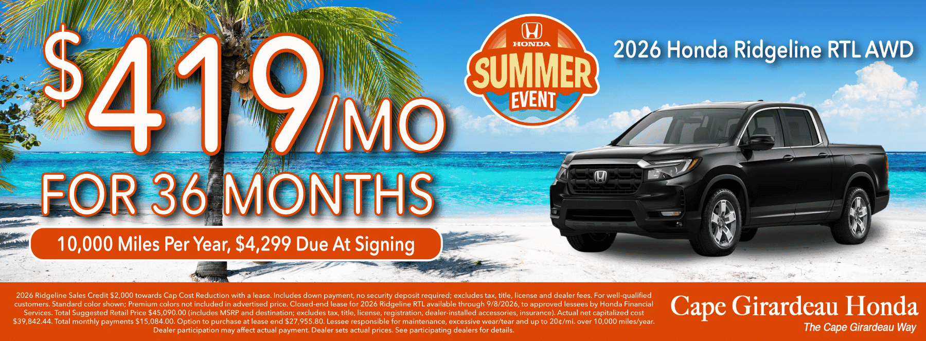 Honda Summer Event