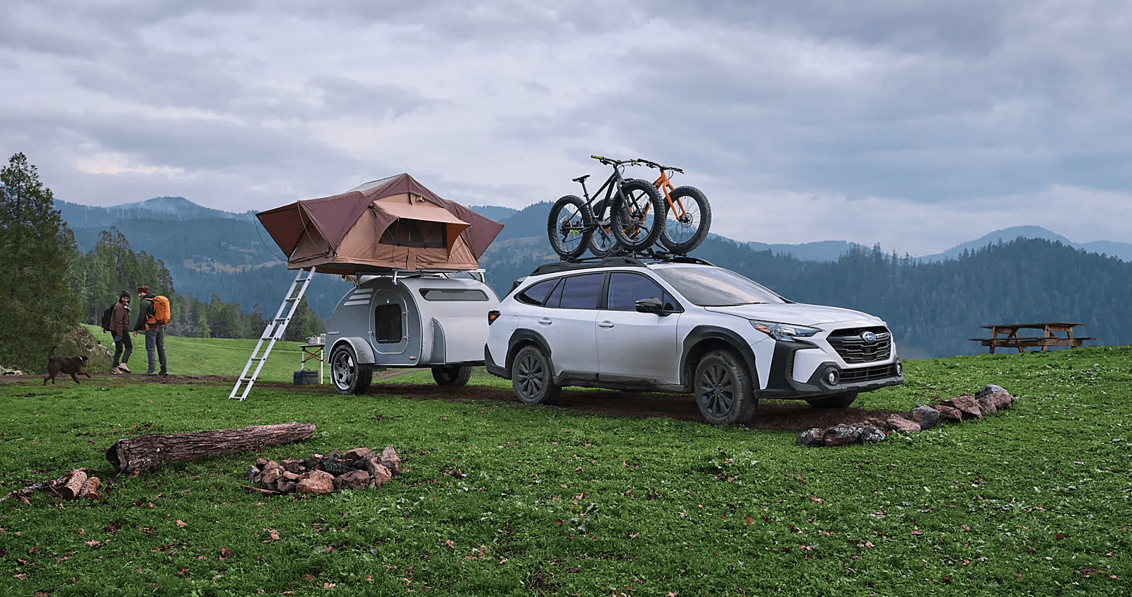 Subaru Outback Camping