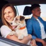 Couple Traveling with Dog