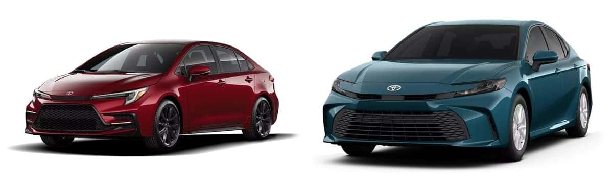 Toyota Corolla vs. Toyota Camry | Casey Toyota in Williamsburg VA