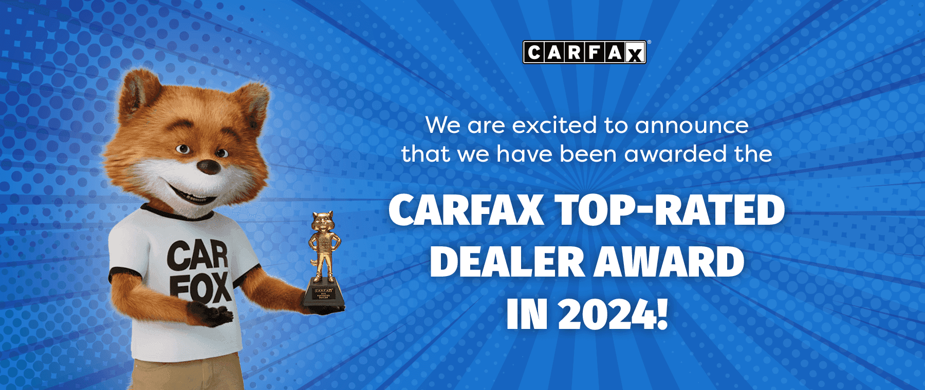 Carfax 2024 Top-Rated Dealer