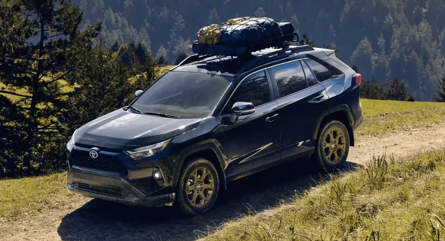 Toyota RAV4 on Trail
