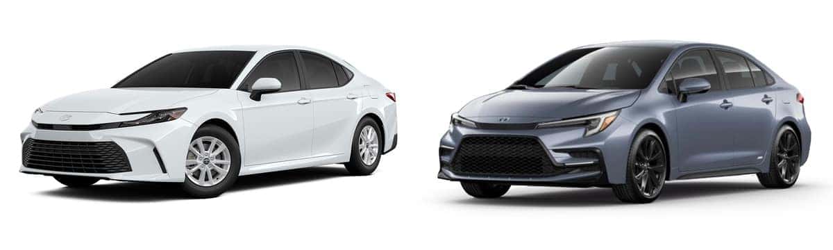 Toyota Camry vs Corolla