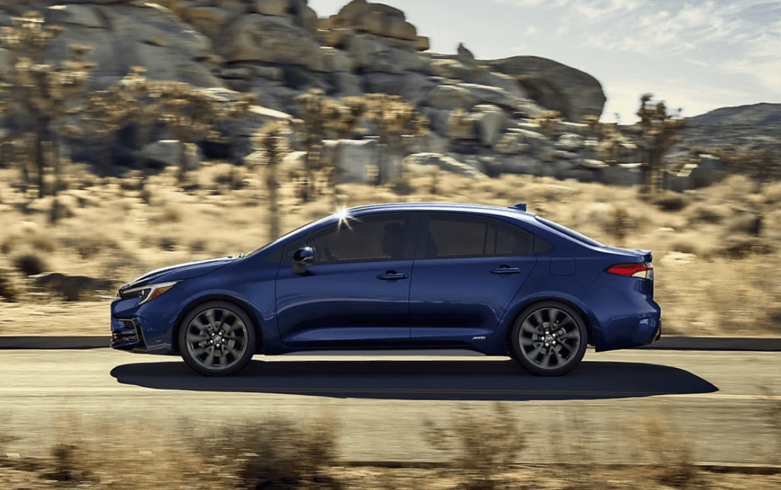 2026 Toyota Corolla Hybrid Blue