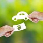 Exchanging cash for car