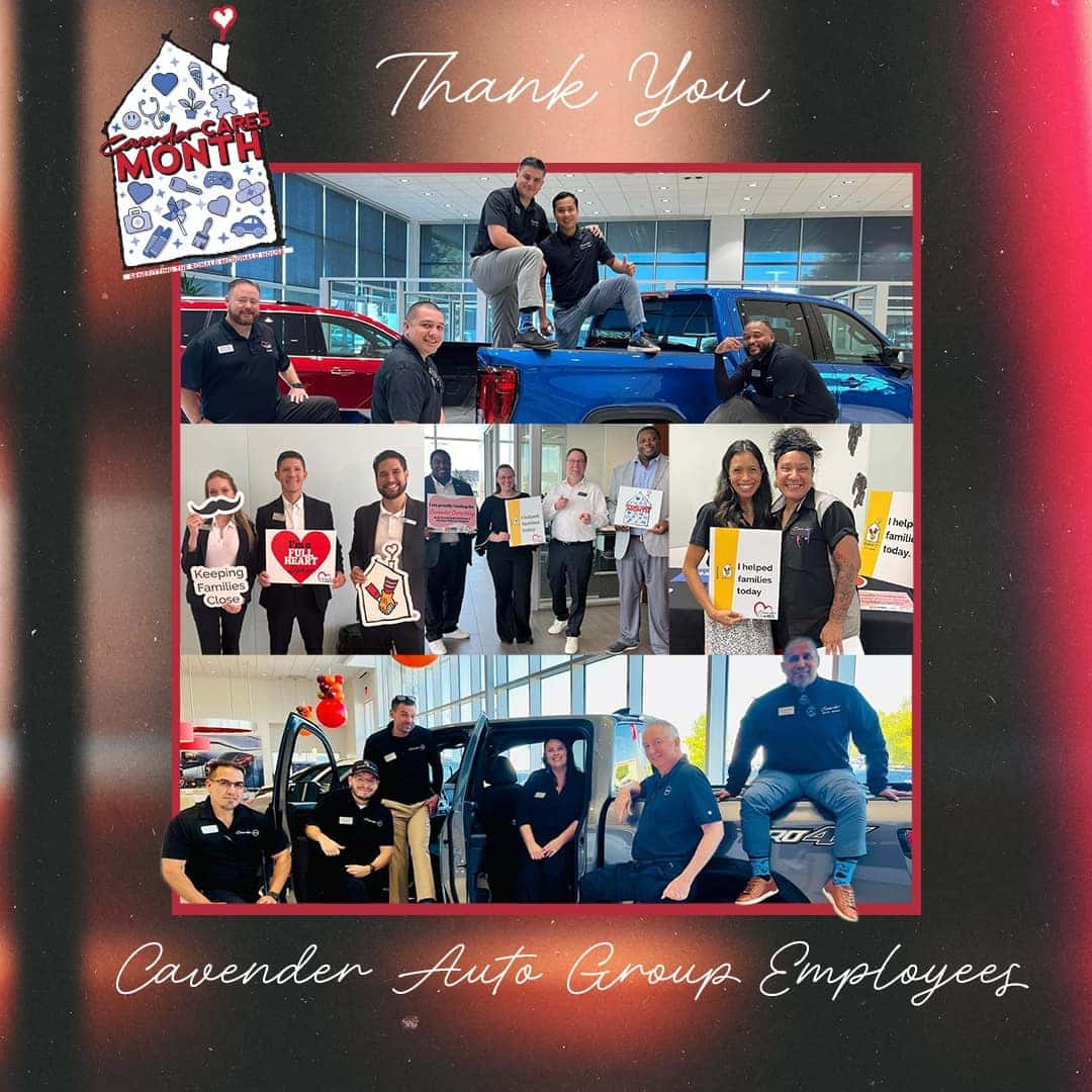 Cavender Cares Thanks Employees