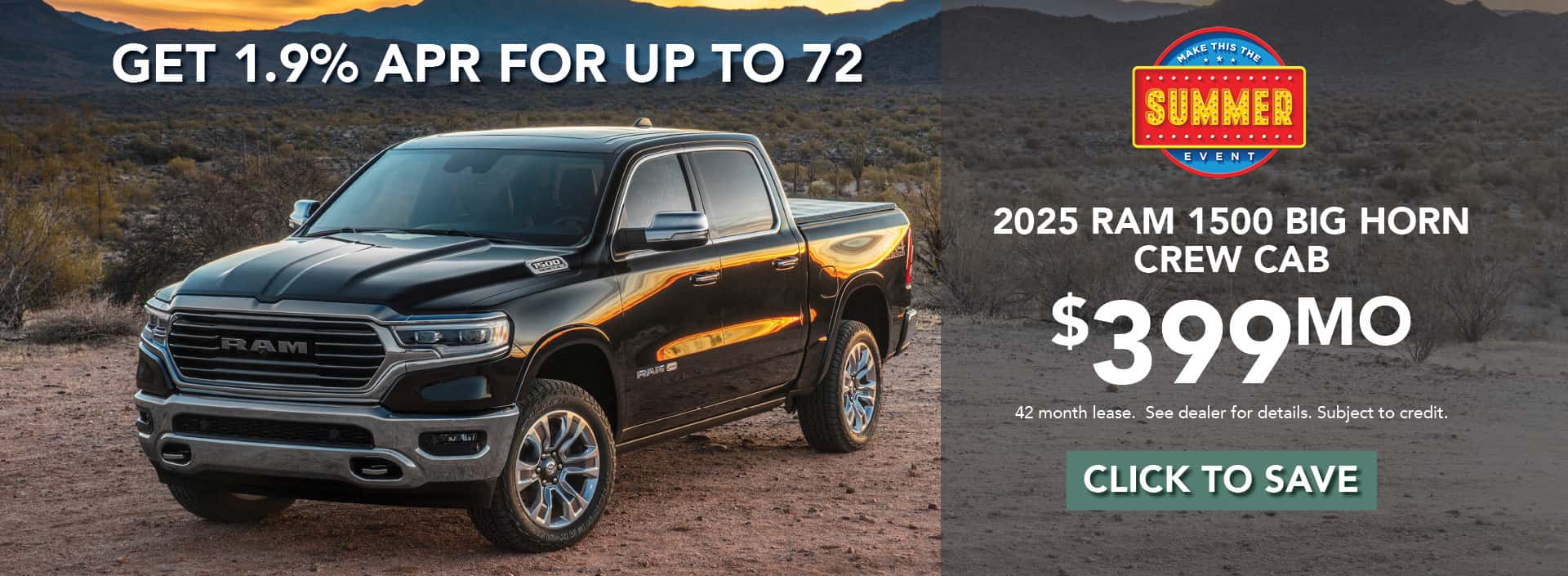 Ram 1500 August 2025 Special
