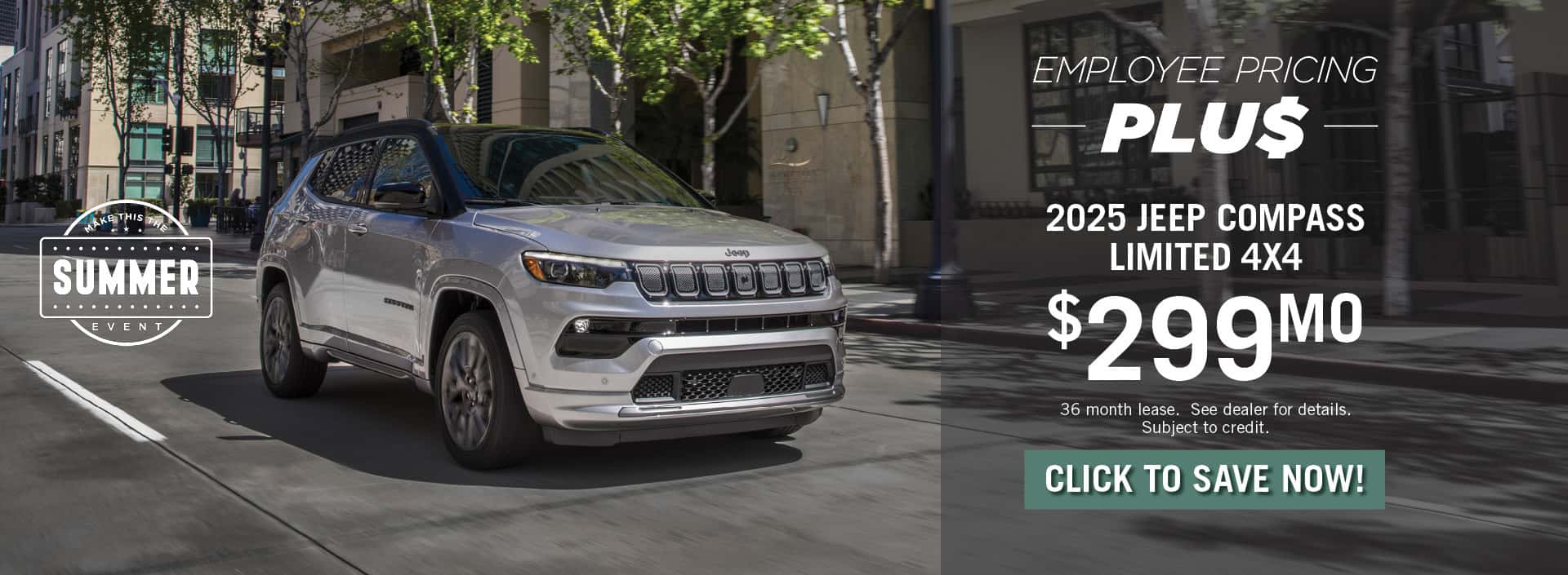 Jeep Compass July 2025 Special