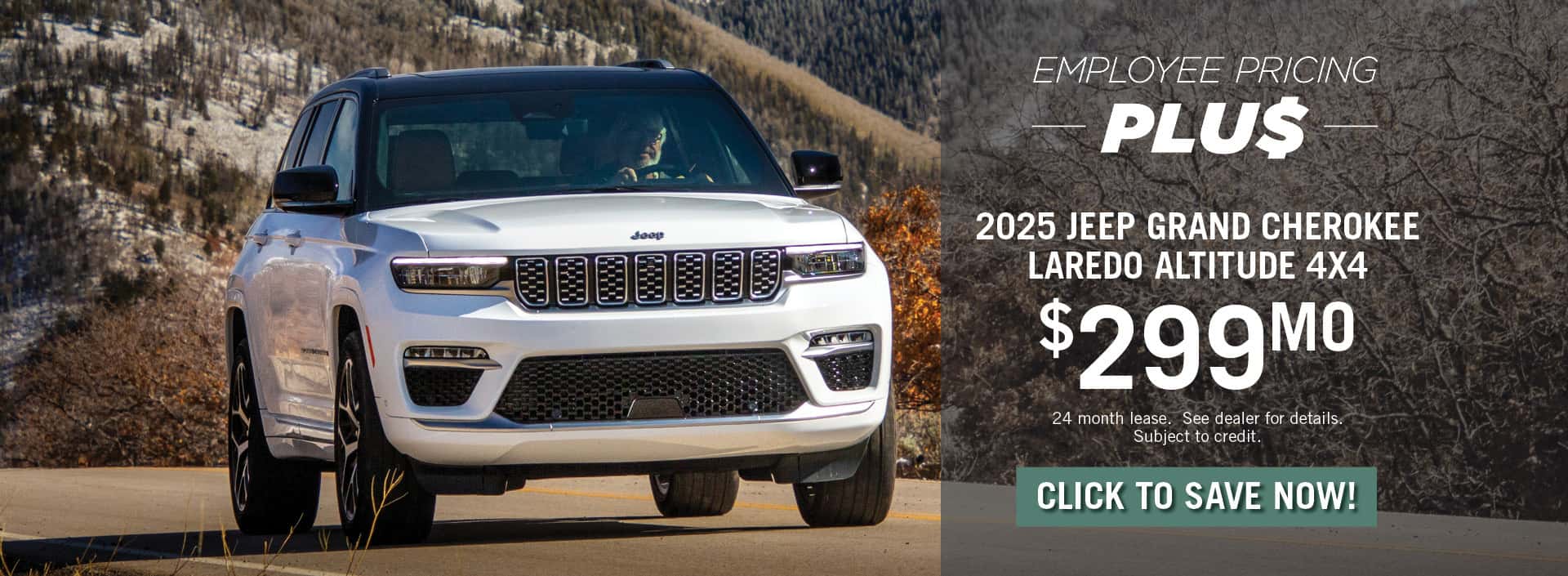 Jeep Grand Cherokee May 2025 Special