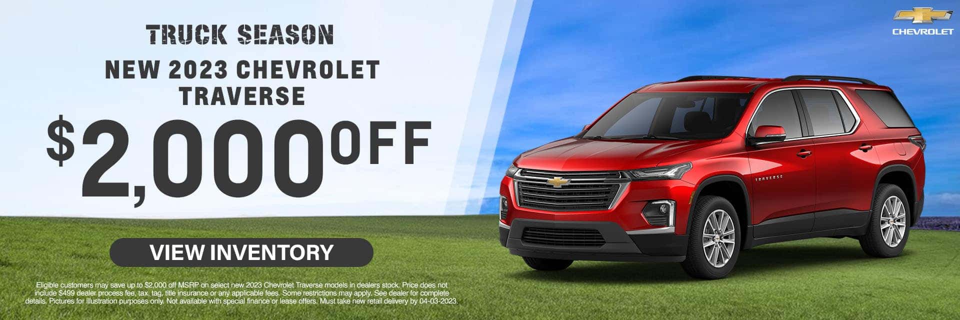 CRCH-March 2023-2023 Chevy Traverse