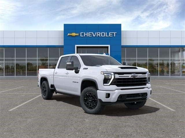 New 2024 Chevrolet Silverado 2500 HD LTZ parked outside dealership