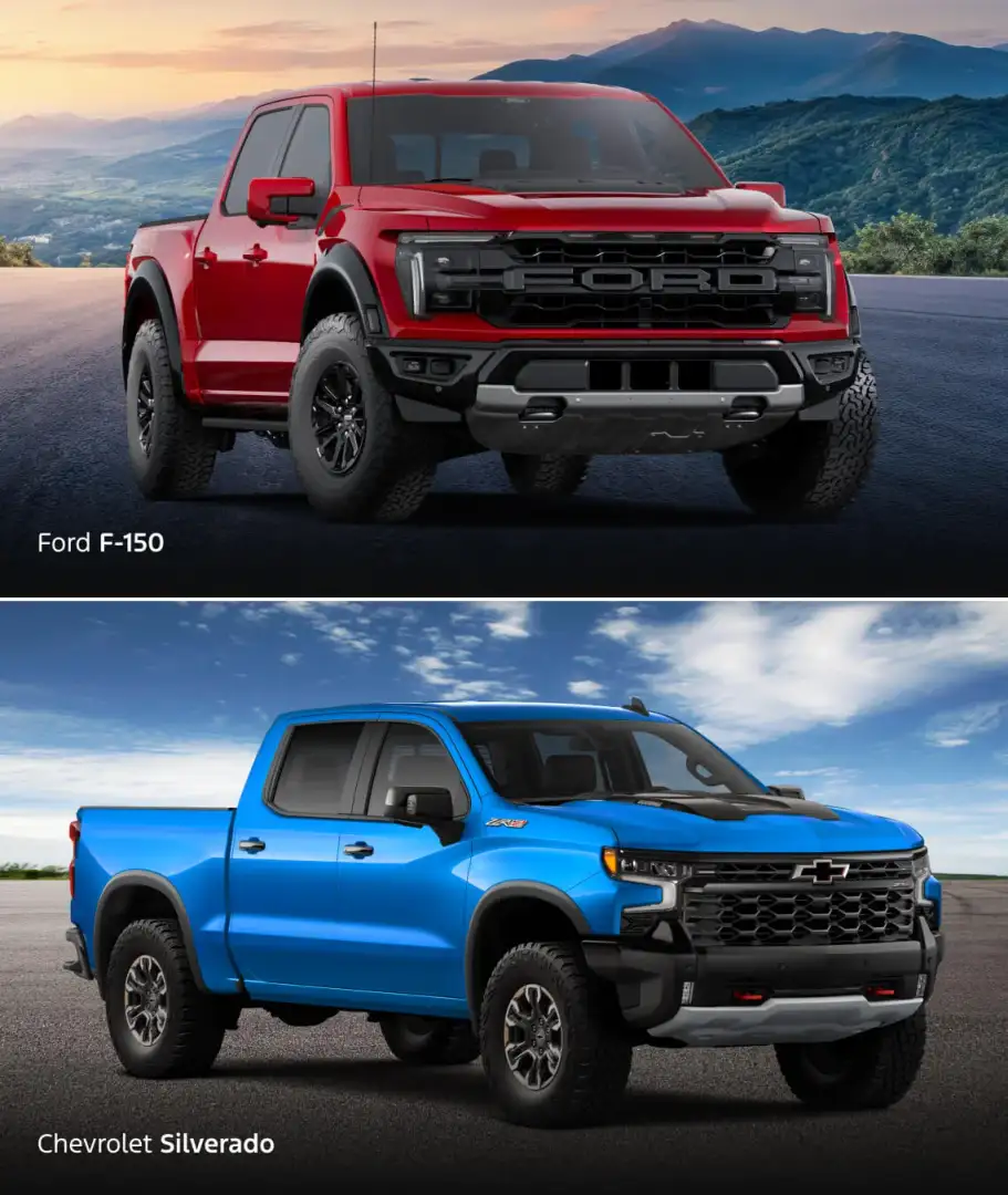 Chevy Silverado vs F150