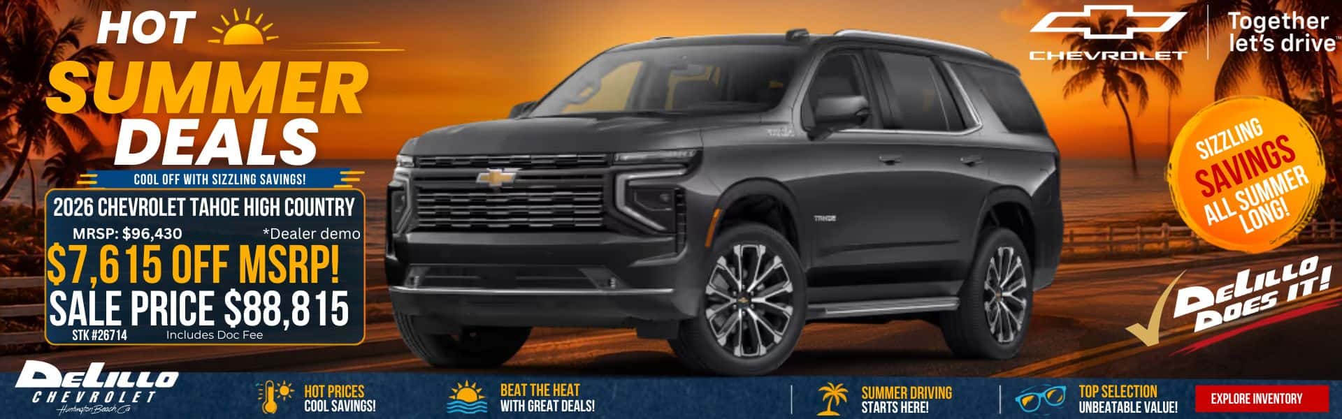 Best Chevy Deals in Huntington Beach