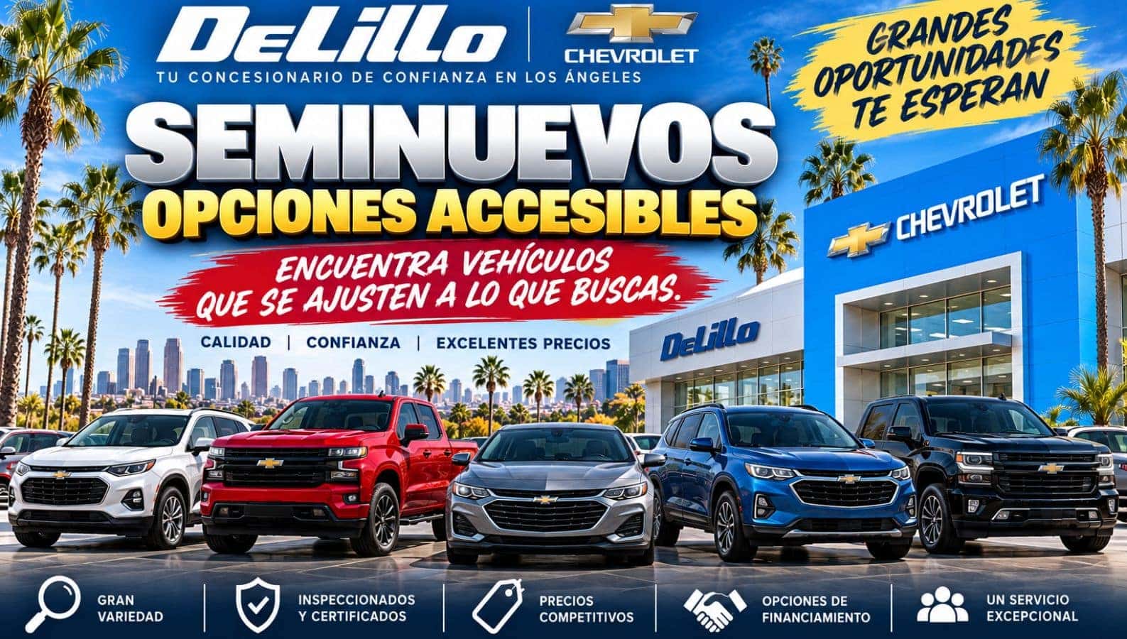 Opciones accesibles