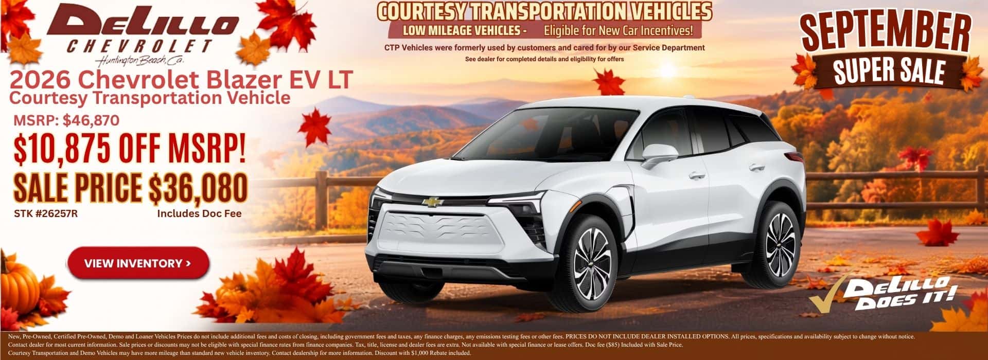 Chevy Blazer EV Deals