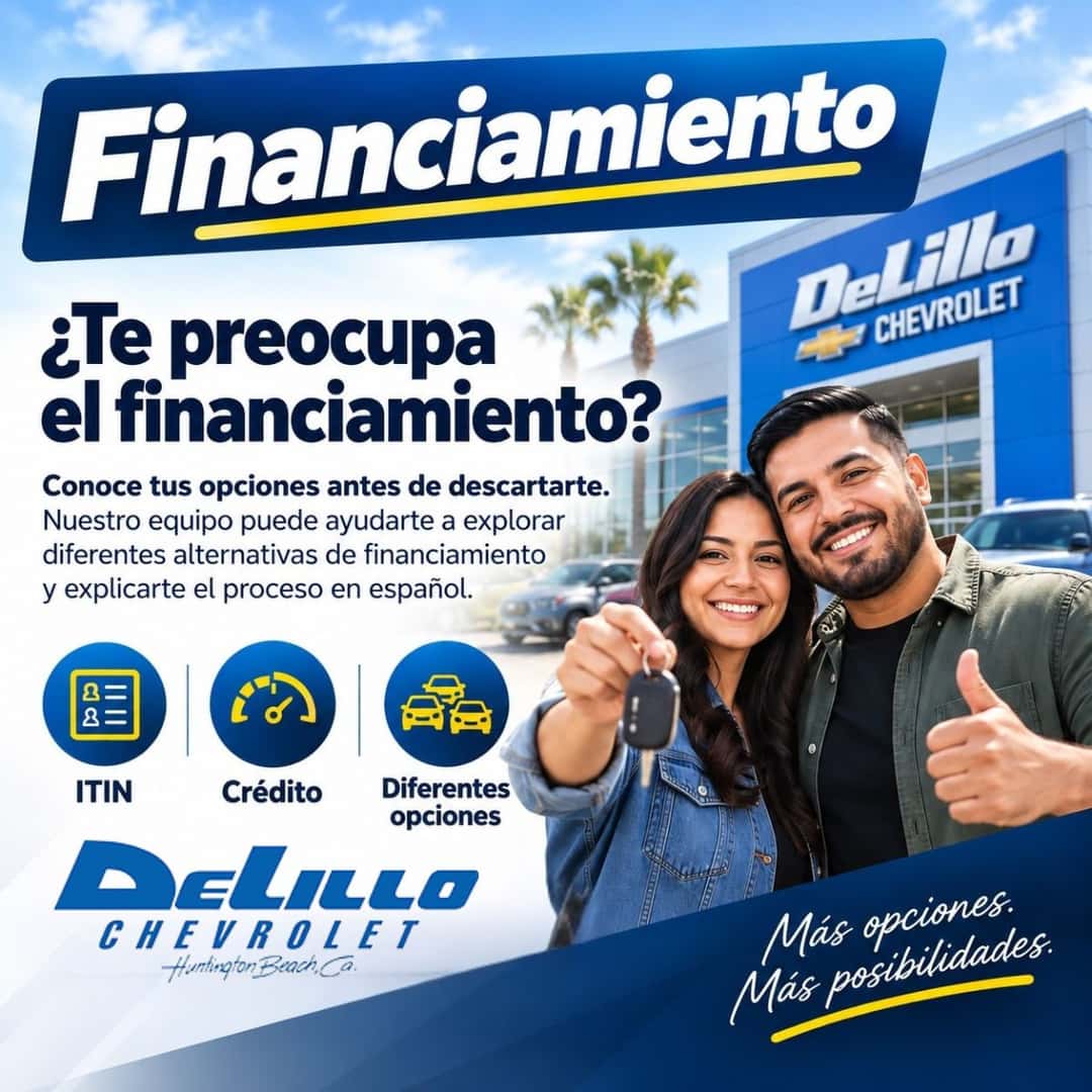 Opciones de financiamiento en DeLillo Chevrolet