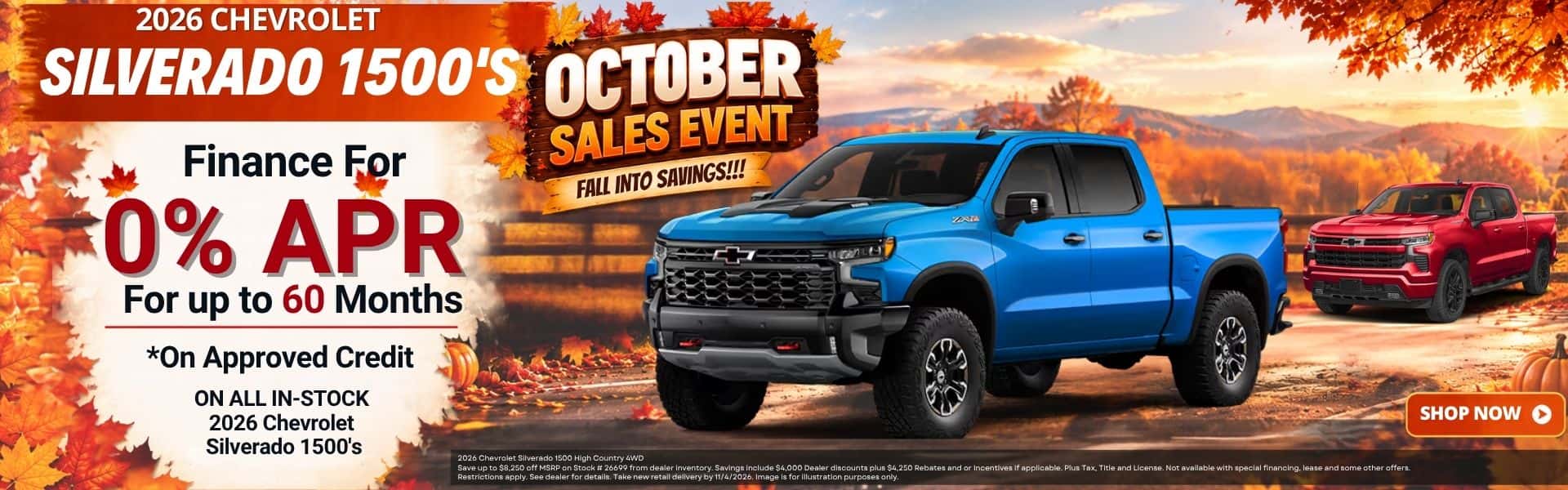 MidOctSilverado-0-APR Deals