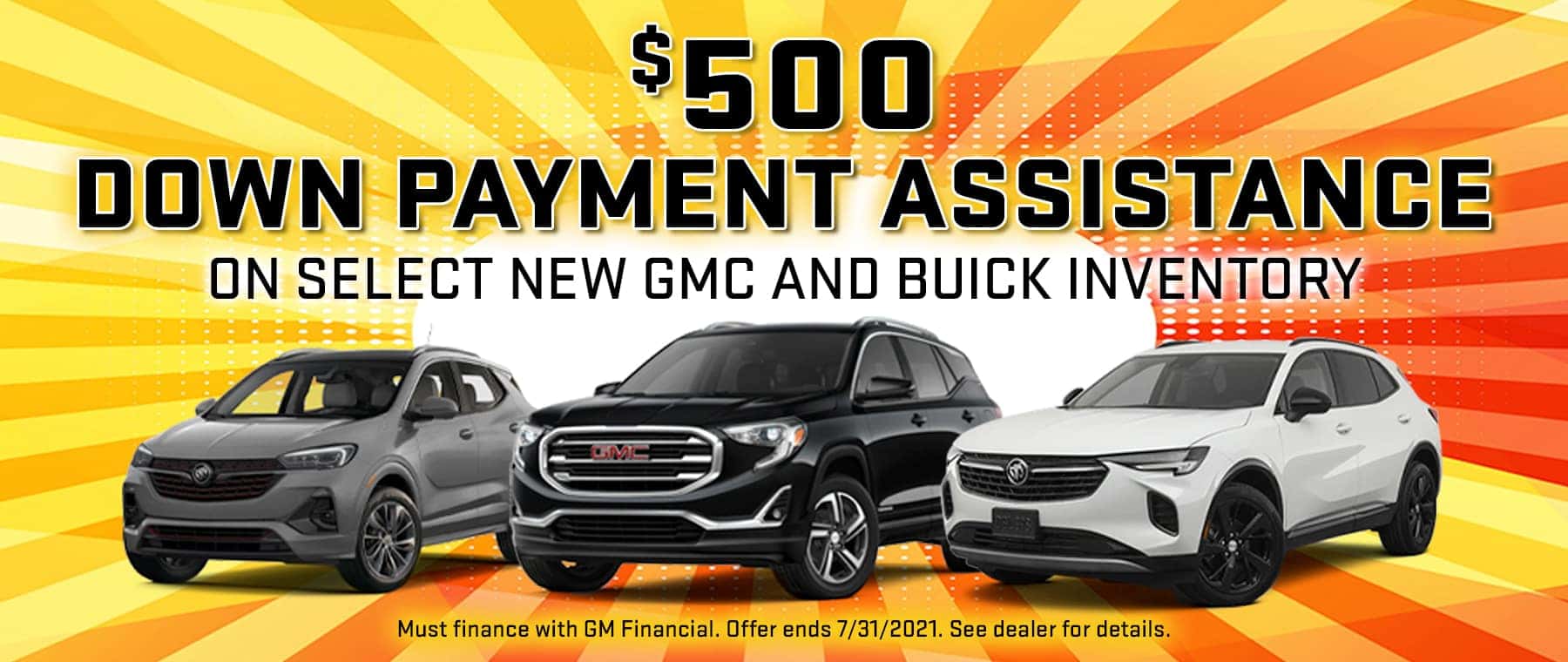 $500 Down Payment Assistance