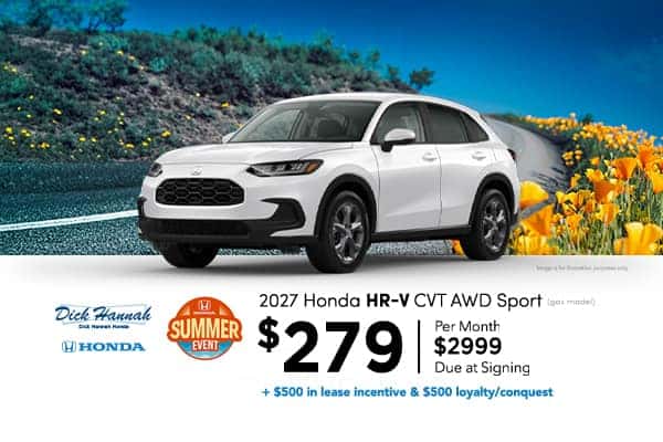 2027 Honda HR-V CVT AWD Sport (gas model)