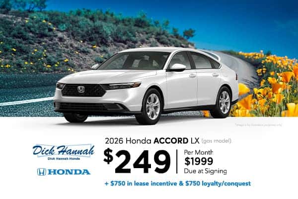 2026 Honda Accord LX (gas model)