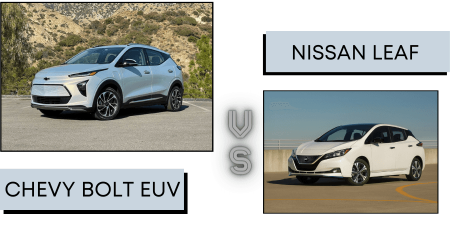 Comparing 2022 Chevy Bolt EUV and Nissan LEAF - Emich Chevrolet