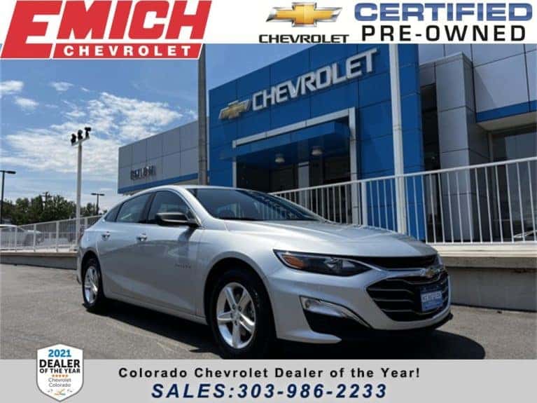 Certified PreOwned 2021 Chevy Malibu for Sale at Emich Chevrolet Today