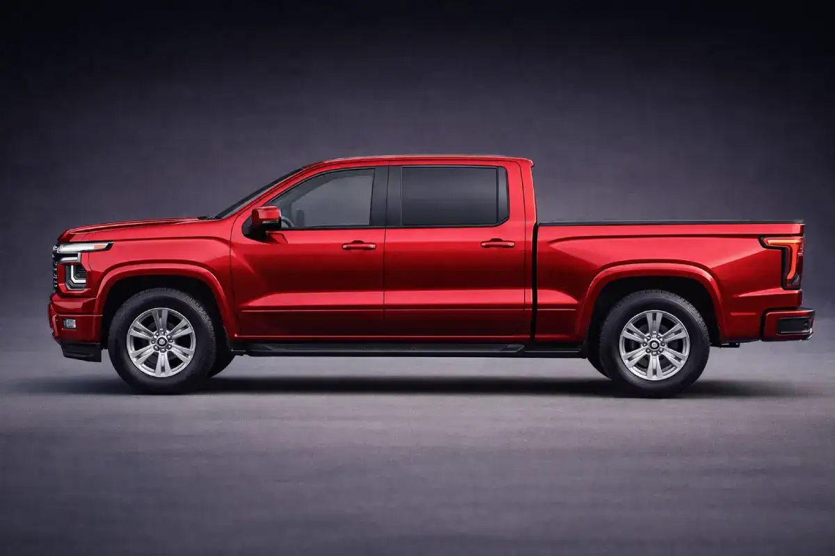 Emich Chevrolet truck specialists reviewing towing specs and 2027 Silverado feature expectations with a customer in the Denver area