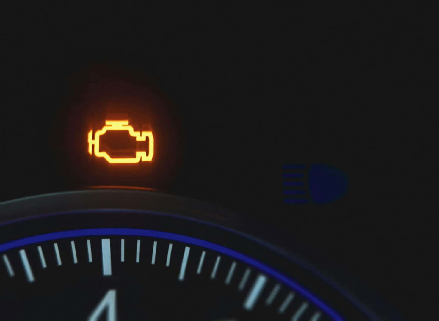 Chevy Diagnostics and Repair scan tool connected to a Chevrolet with check engine light on in Denver