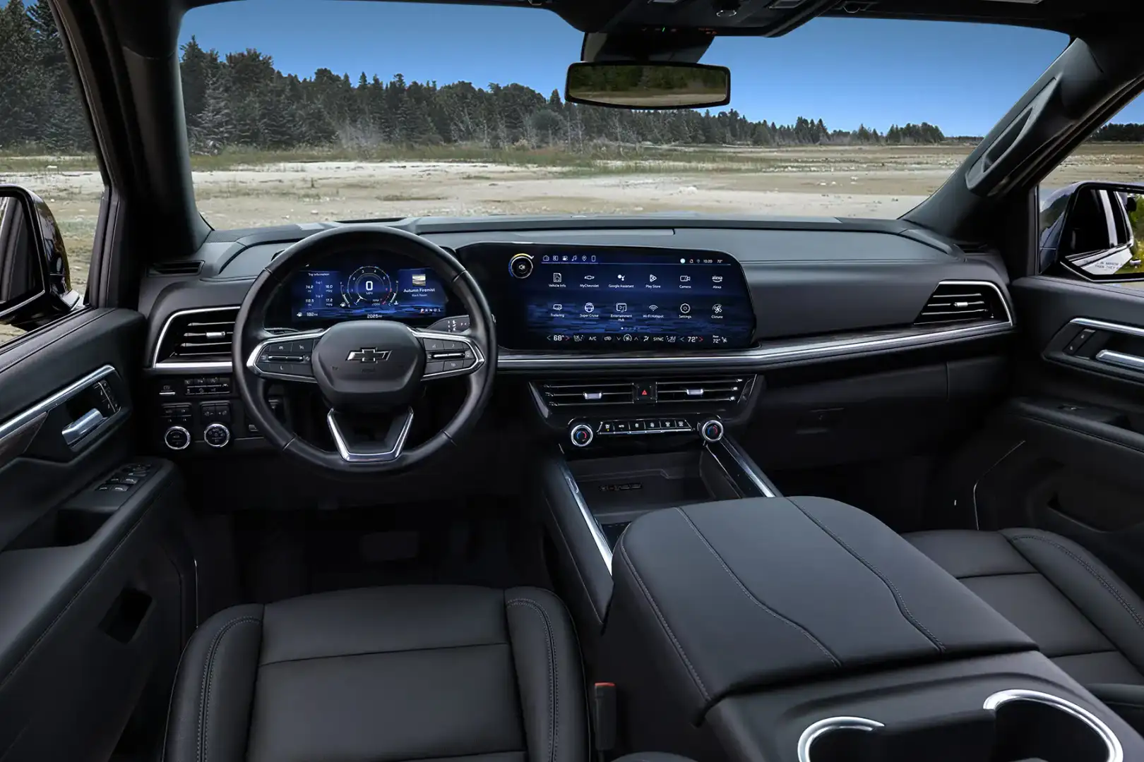 Chevy Tahoe interior