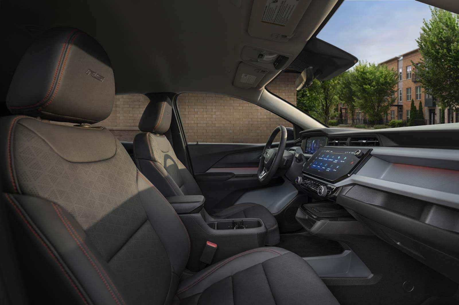 2027 Chevrolet Bolt EV interior with 11.3-inch touchscreen and driver information center (official Chevrolet press image)