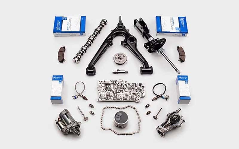 Chevrolet parts specialist identifying the correct Chevy replacement parts by VIN