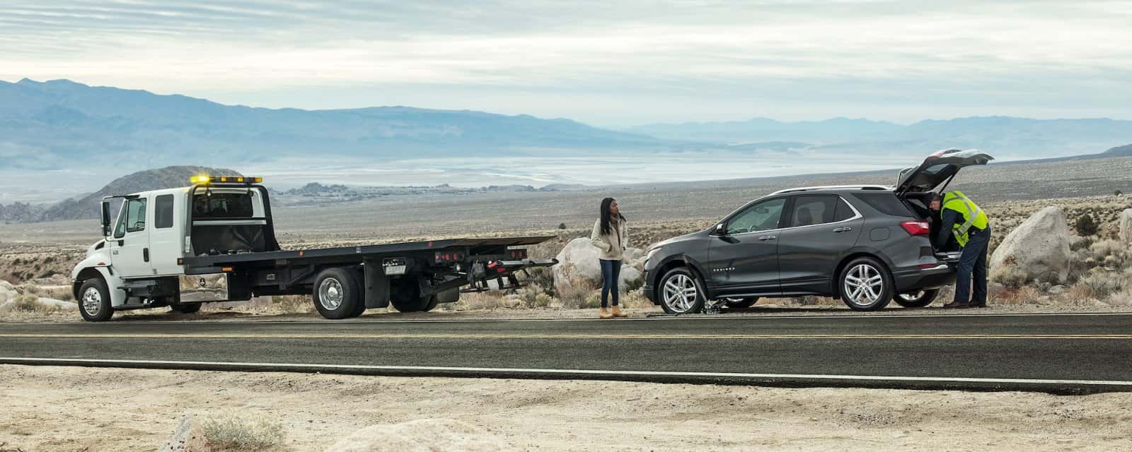 Chevrolet roadside assistance and tow coverage available through Emich Chevrolet service department