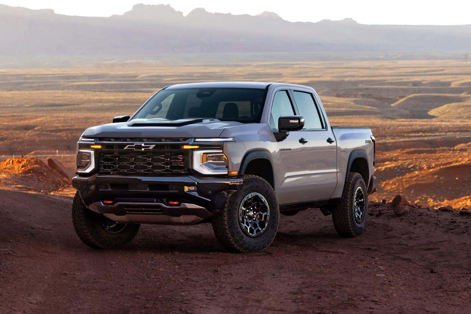 Redesigned 2027 Chevy Silverado 1500 crew cab, compared with the Toyota Tundra