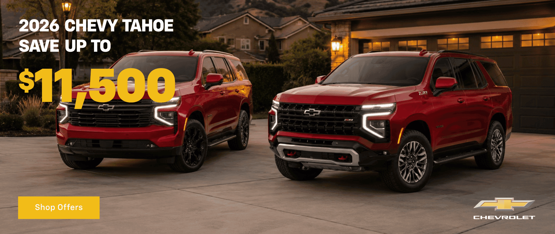 Emich Chevy October 2026 Tahoe Specials