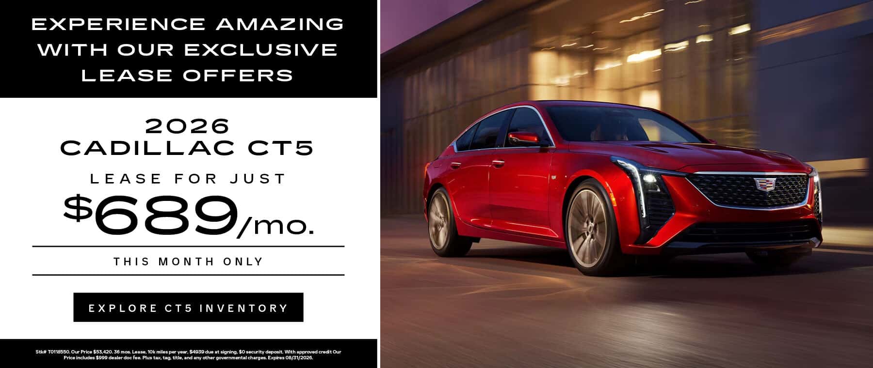 2026 Cadillac CT5